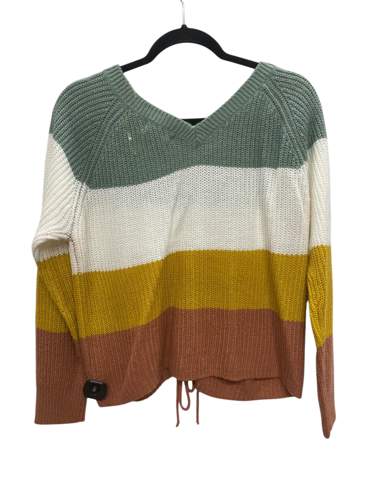 Sweater By Cmc In Multi-colored, Size: L