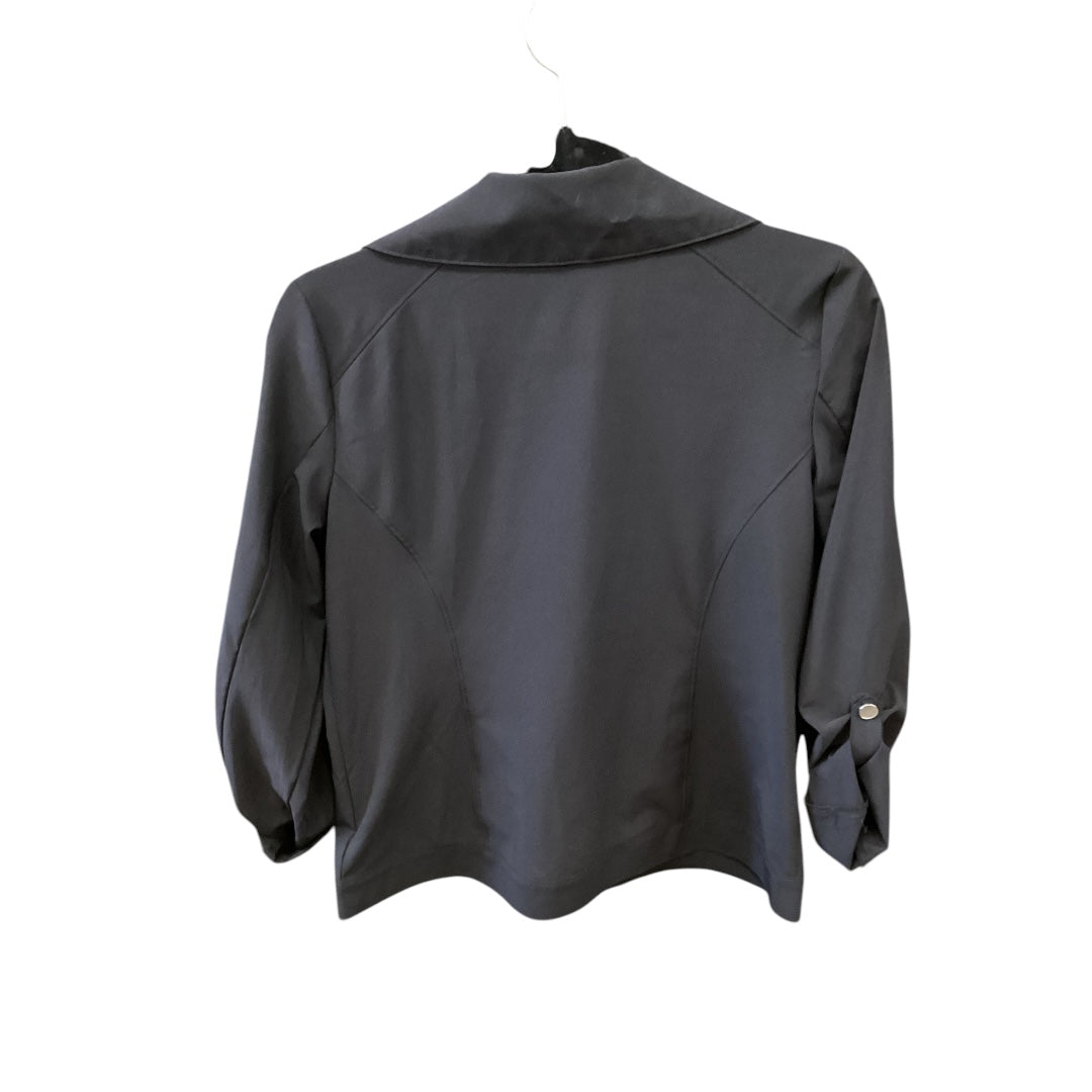 Top Long Sleeve By Laura Ashley In Black, Size: Sp