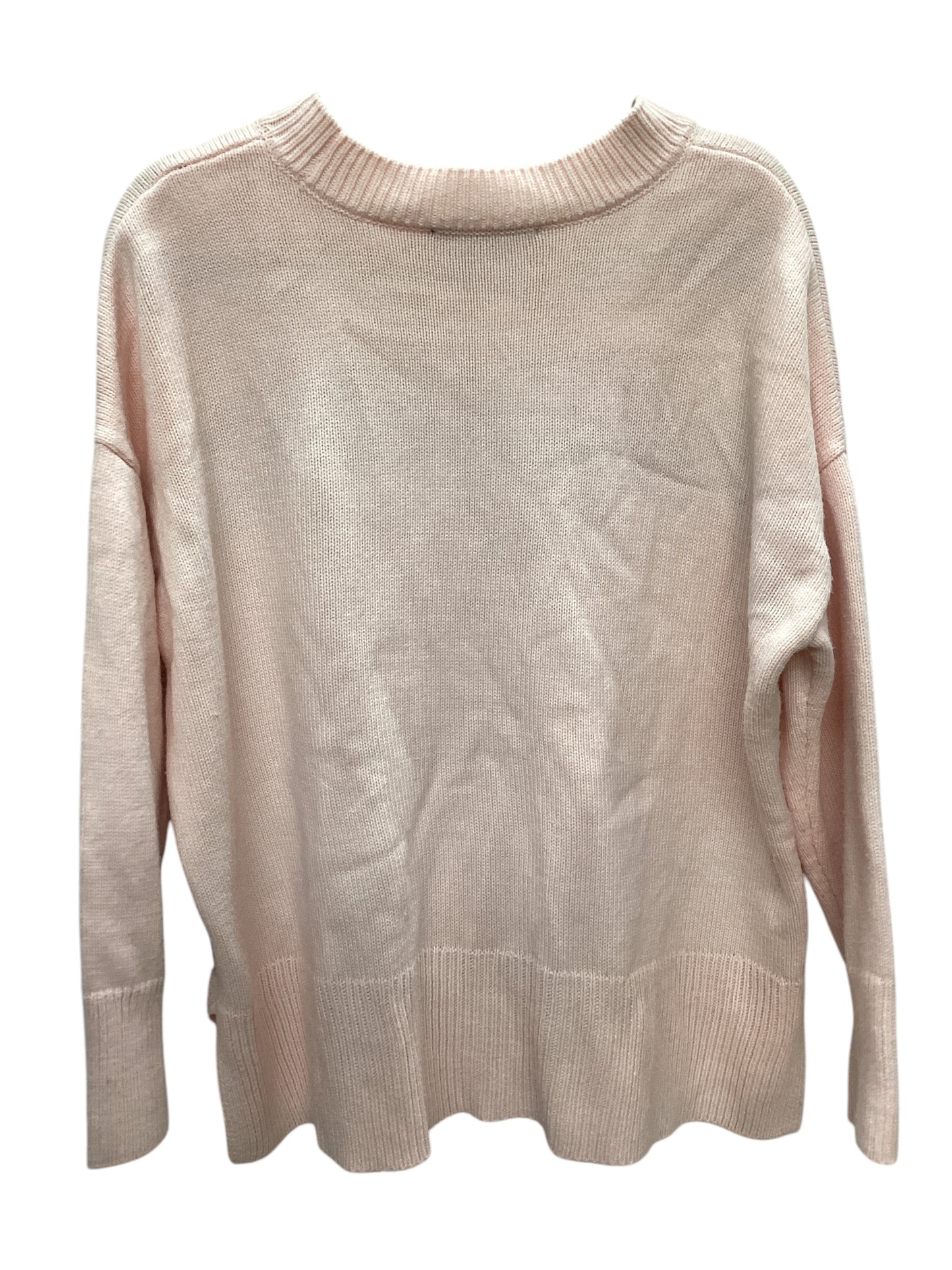 Sweater By Tommy Hilfiger In Pink, Size: L