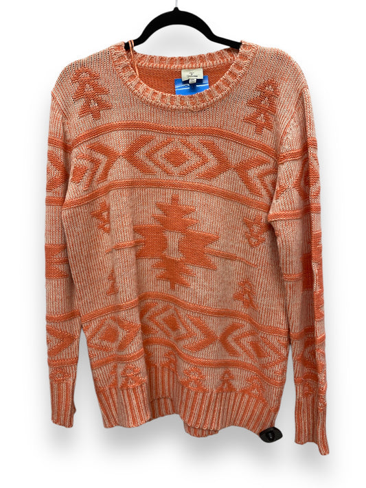 Sweater By Clothes Mentor In Orange, Size: M