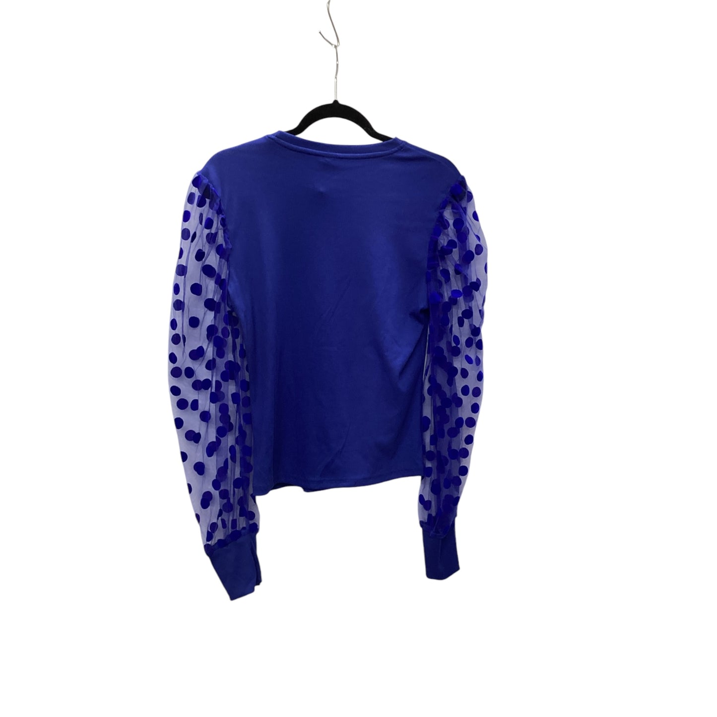 Top Long Sleeve By Shein In Blue, Size: Xl