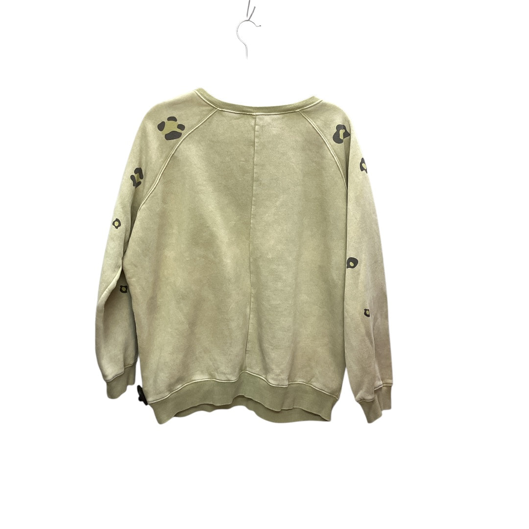 Sweatshirt Crewneck By Easel In Animal Print, Size: L