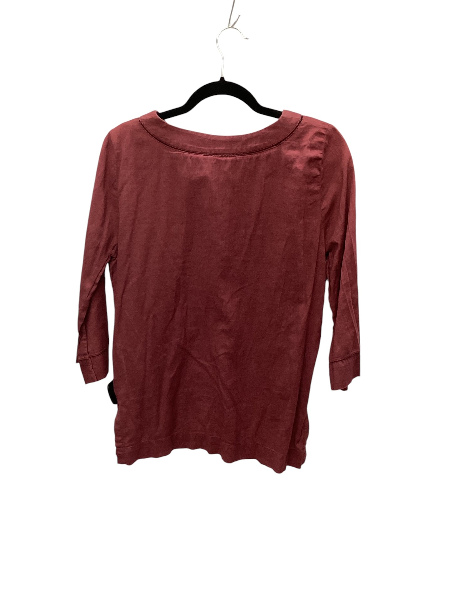 Top Long Sleeve Basic By White Stag In Red, Size: M