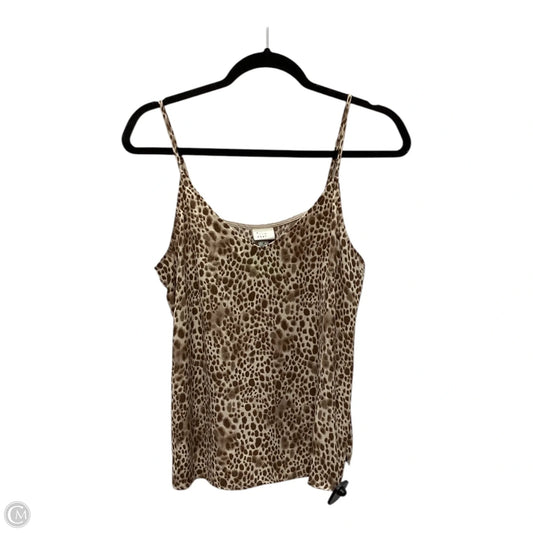 Top Sleeveless By A New Day In Animal Print, Size: M