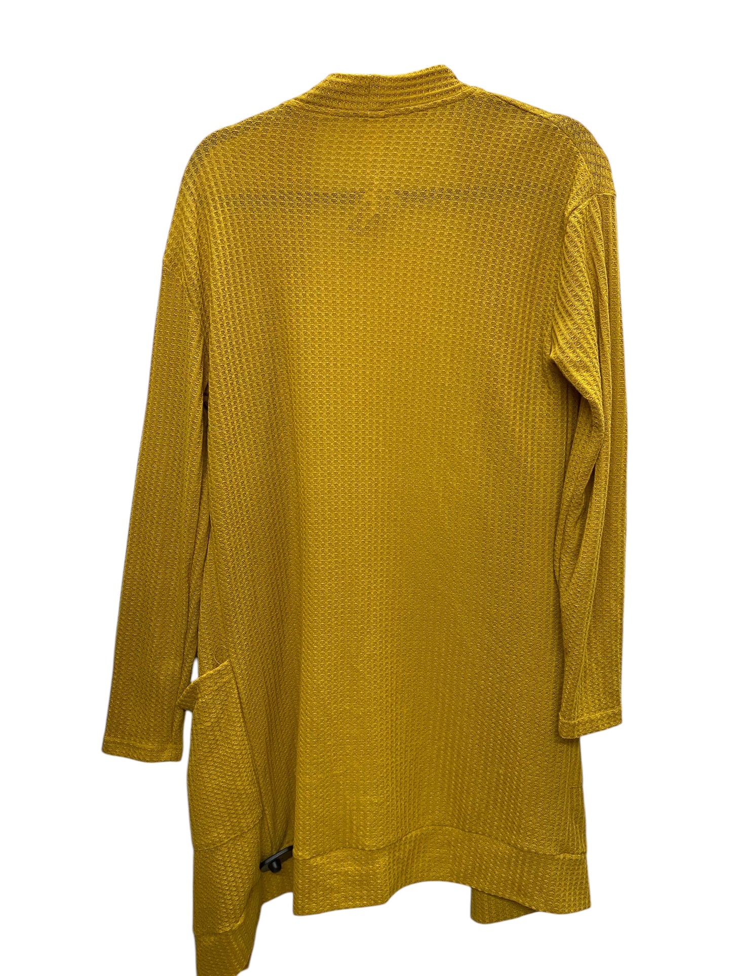 Cardigan By Tickled Teal In Yellow, Size: M