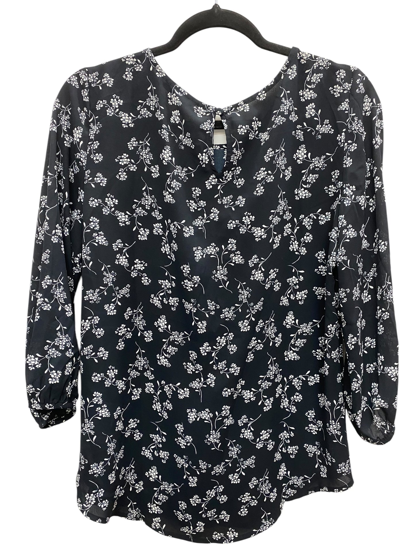 Top Long Sleeve By 41 Hawthorn In Black, Size: M