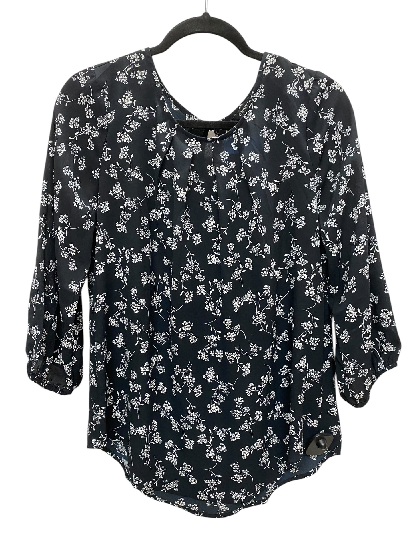 Top Long Sleeve By 41 Hawthorn In Black, Size: M