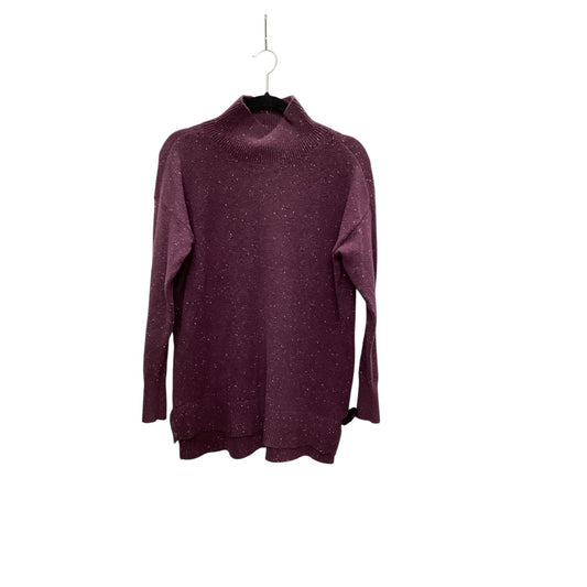 Sweater By Loft In Purple, Size: Xs