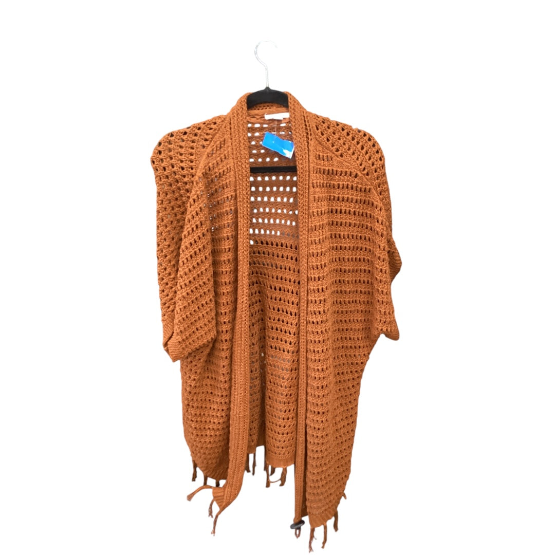 Shawl By Cato In Orange, Size: Xl