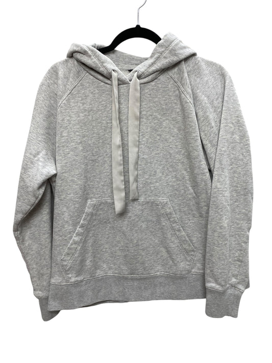 Sweatshirt Hoodie By Banana Republic In Grey, Size: M