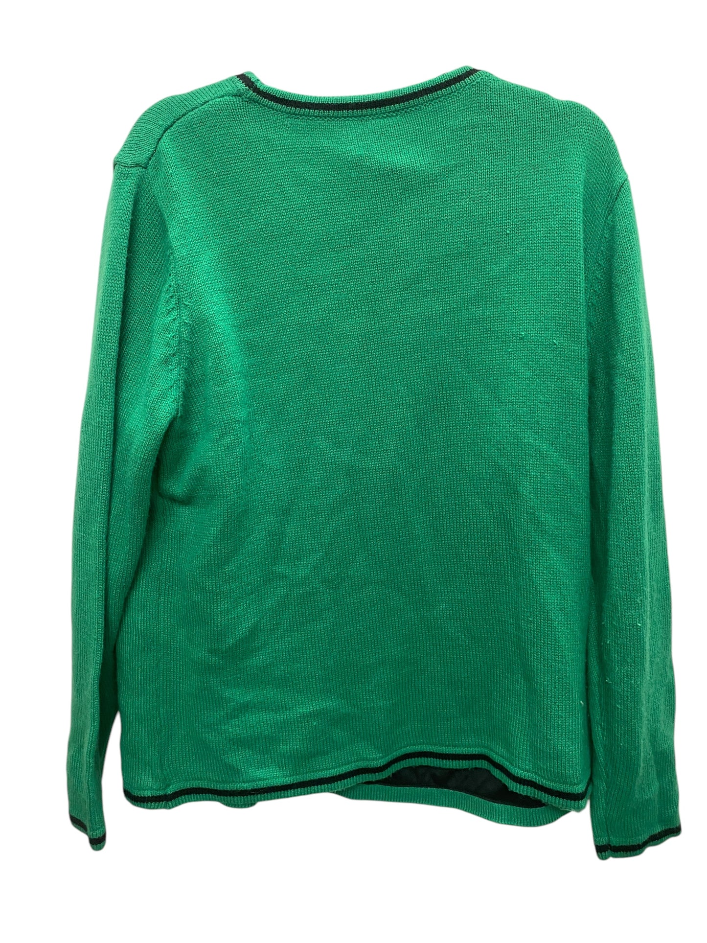 Sweater By Holiday Time In Green, Size: 2x