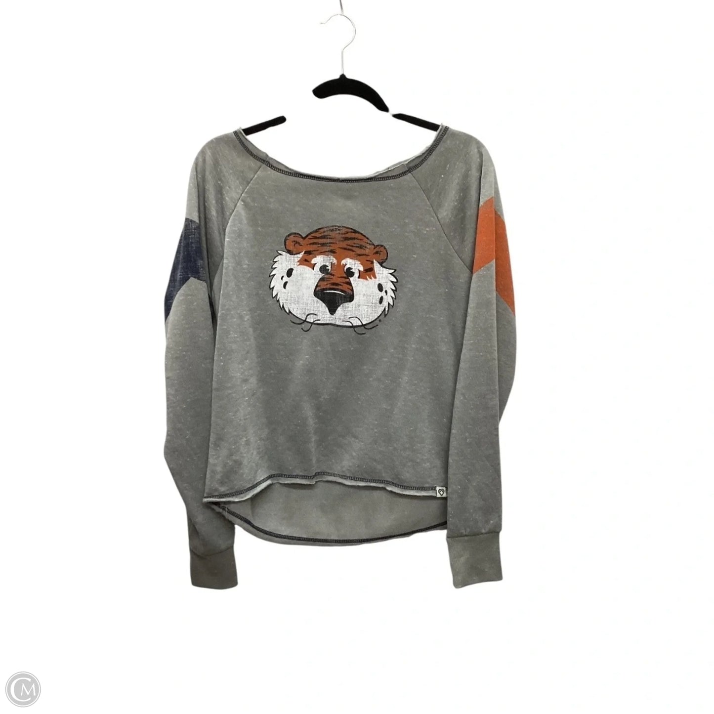 Top Long Sleeve By Clothes Mentor In Grey, Size: M
