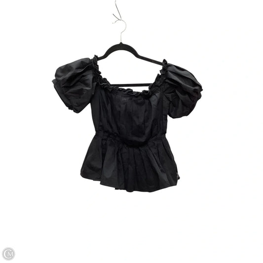 Top Short Sleeve By Antonio Melani In Black, Size: 2