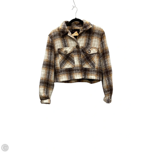 Jacket Other By Clothes Mentor In Plaid Pattern, Size: L