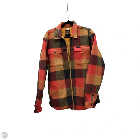 Coat Other By Wrangler In Plaid Pattern, Size: M