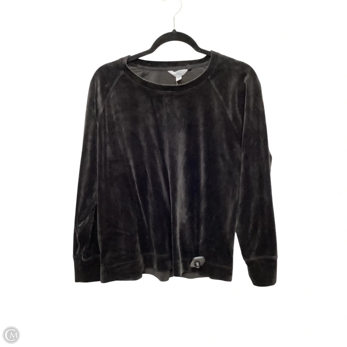 Top 2pc Long Sleeve By Time And Tru In Black, Size: S