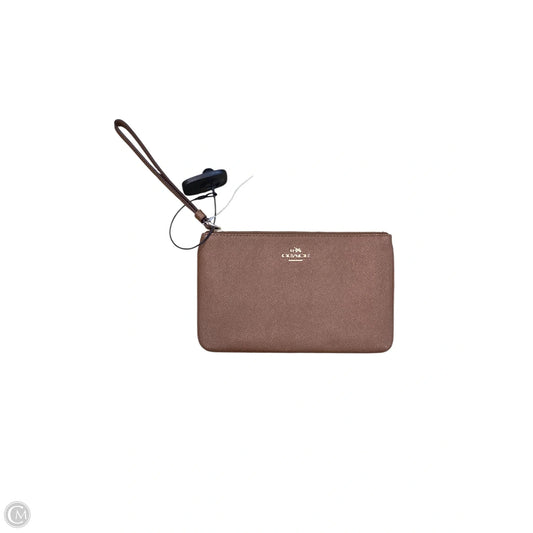Wristlet Designer By Coach, Size: Medium