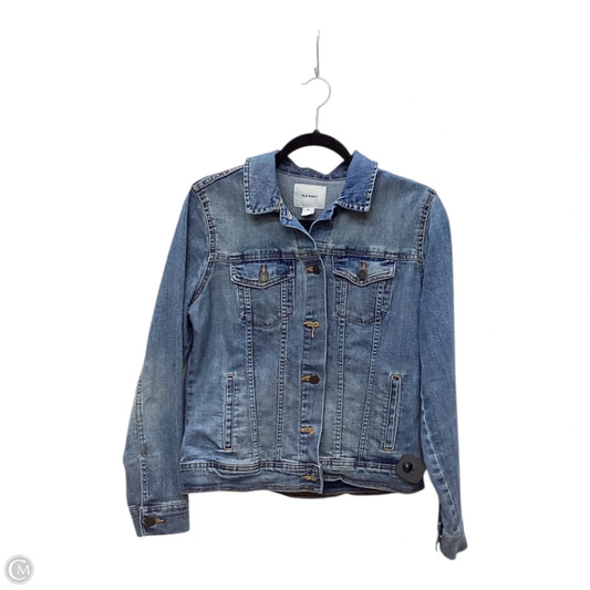 Jacket Denim By Old Navy In Blue Denim, Size: M