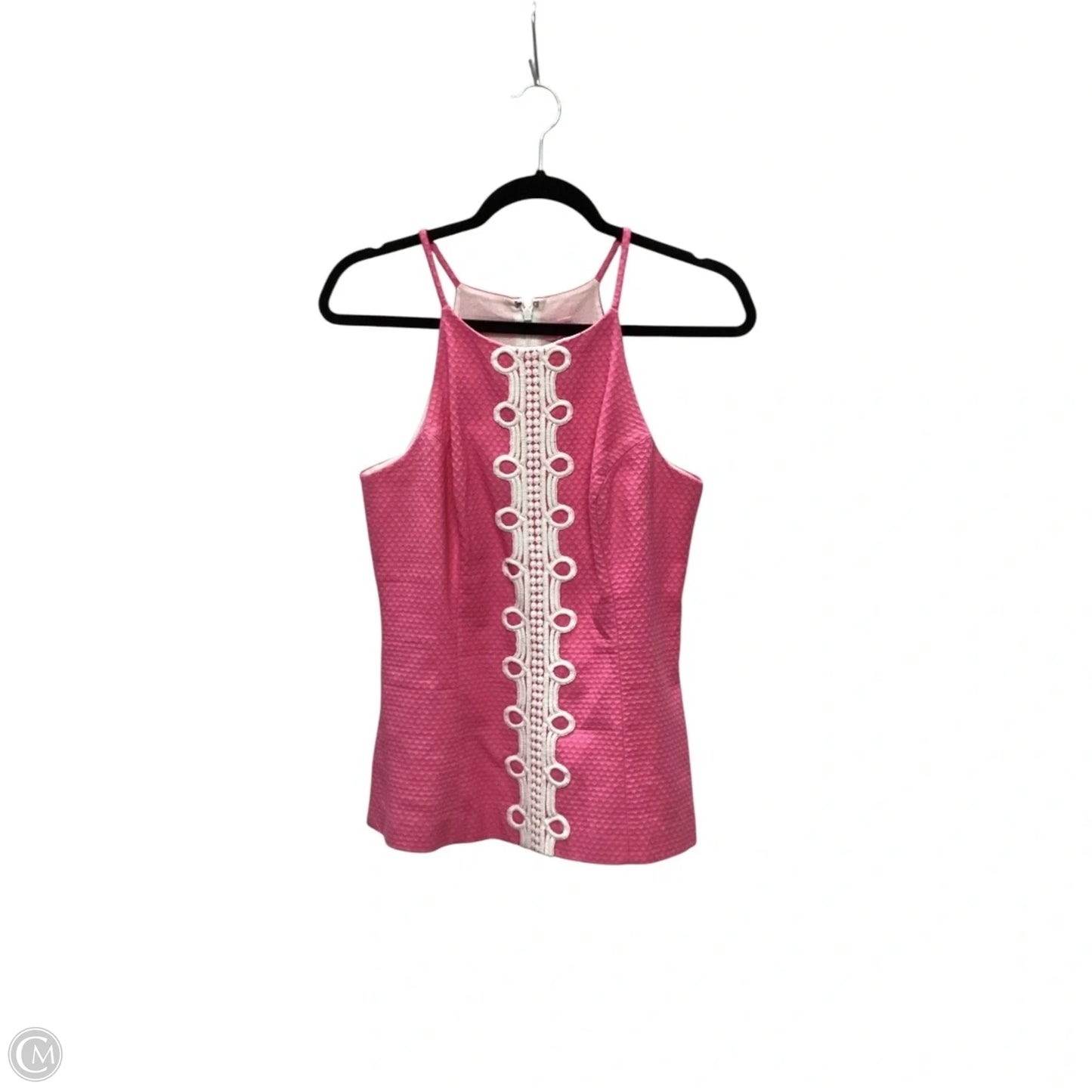 Top Sleeveless Designer By Lilly Pulitzer In Pink, Size: 6