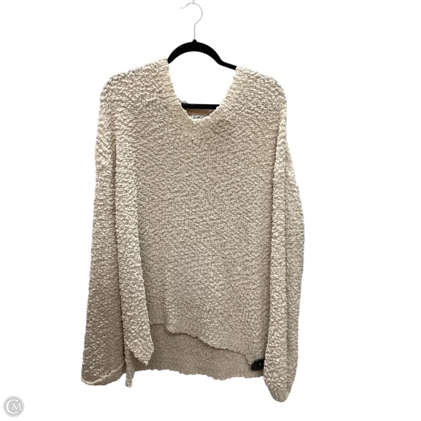 Sweater By Clothes Mentor In Tan, Size: S