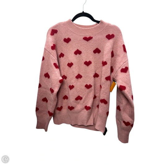 Sweater By Clothes Mentor In Pink, Size: Xl