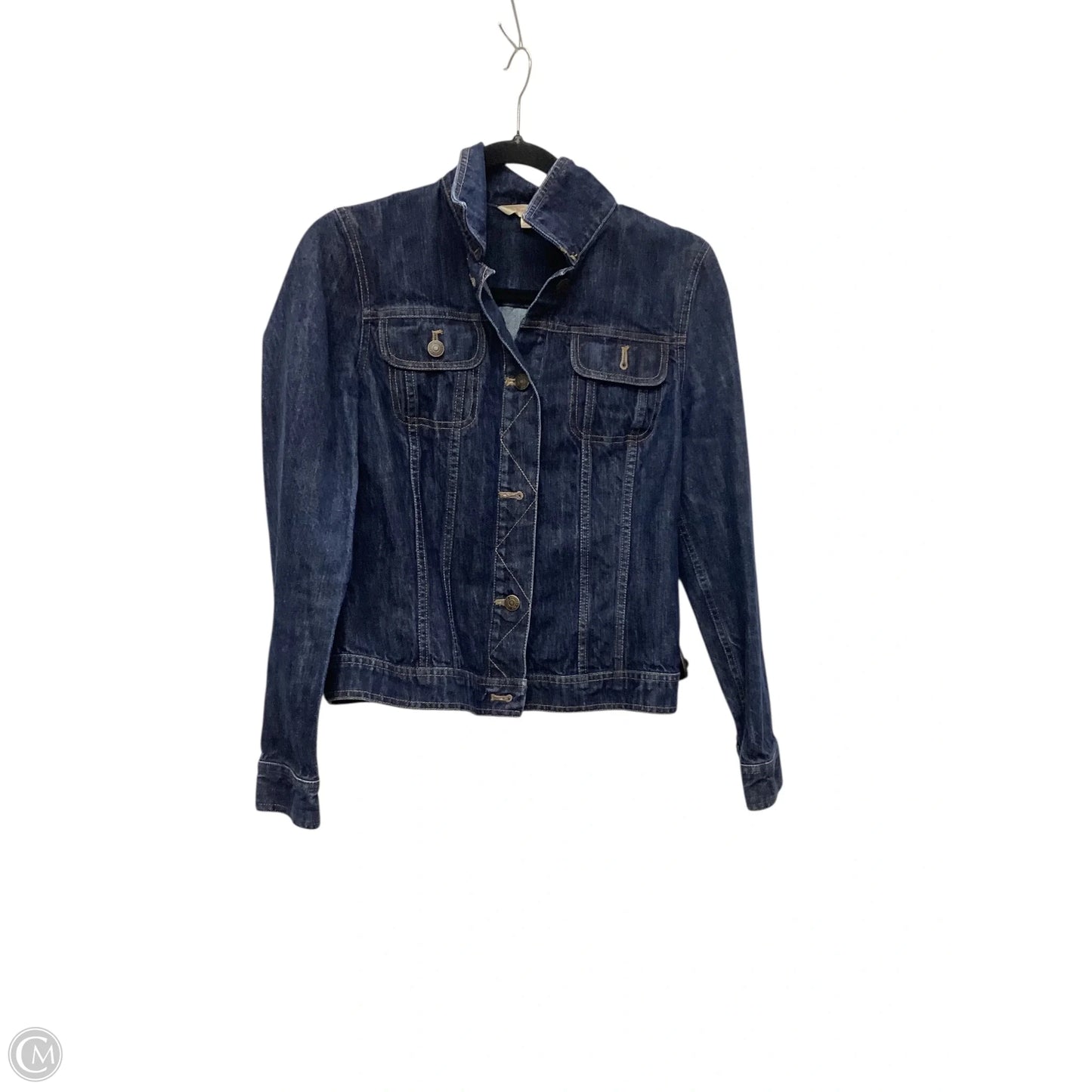 Jacket Denim By Brooks Brothers In Blue Denim, Size: 6