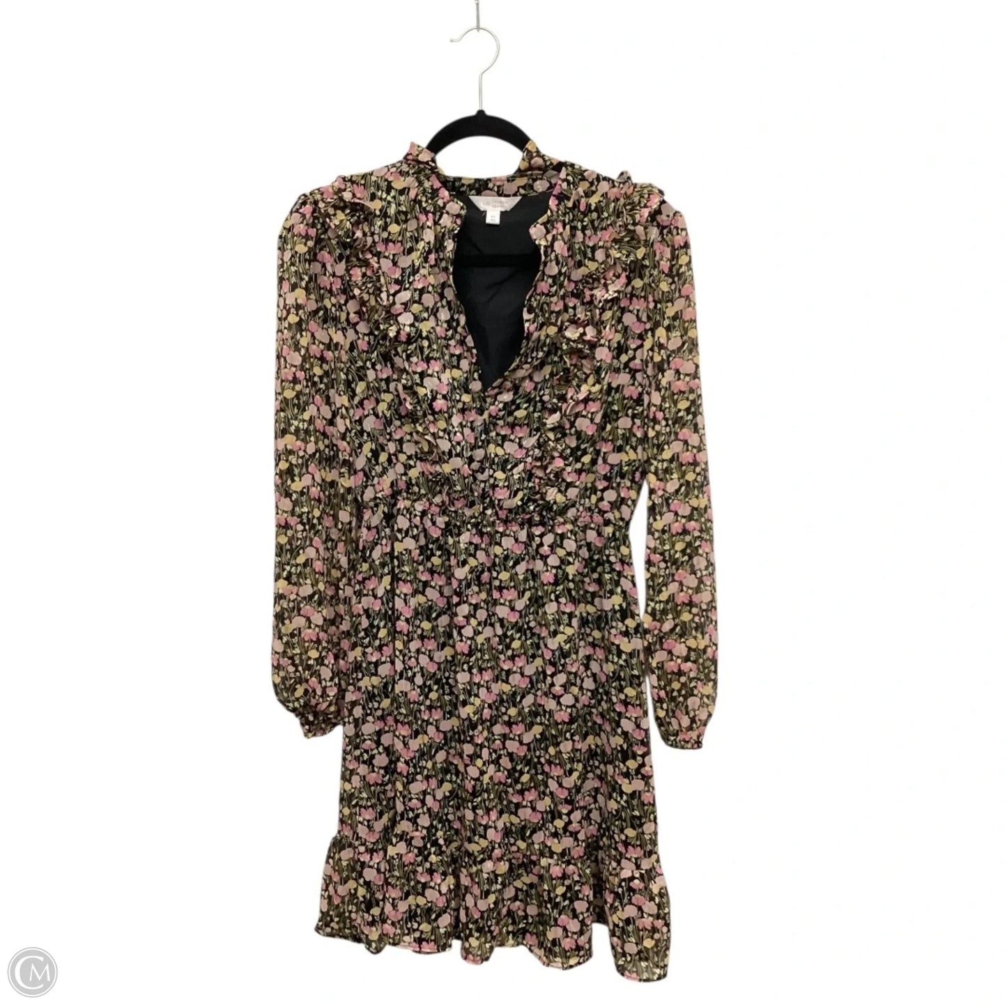 Dress Casual Short By Lc Lauren Conrad In Floral Print, Size: M
