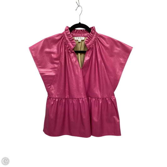 Top Sleeveless By Thml In Pink, Size: S