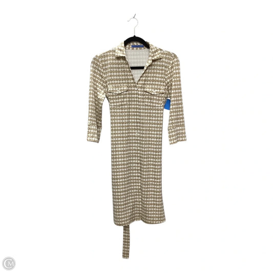 Dress Casual Midi By J Mclaughlin In Tan, Size: Xs