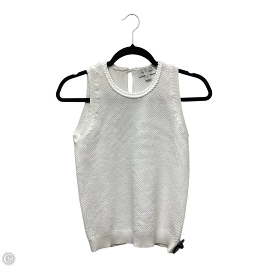 Blouse Sleeveless By Free Assembly In White, Size: Xs