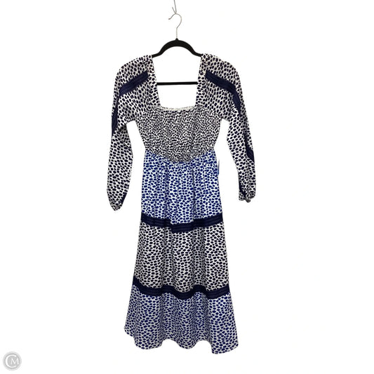 Dress Casual Maxi By Clothes Mentor In Polkadot Pattern, Size: S