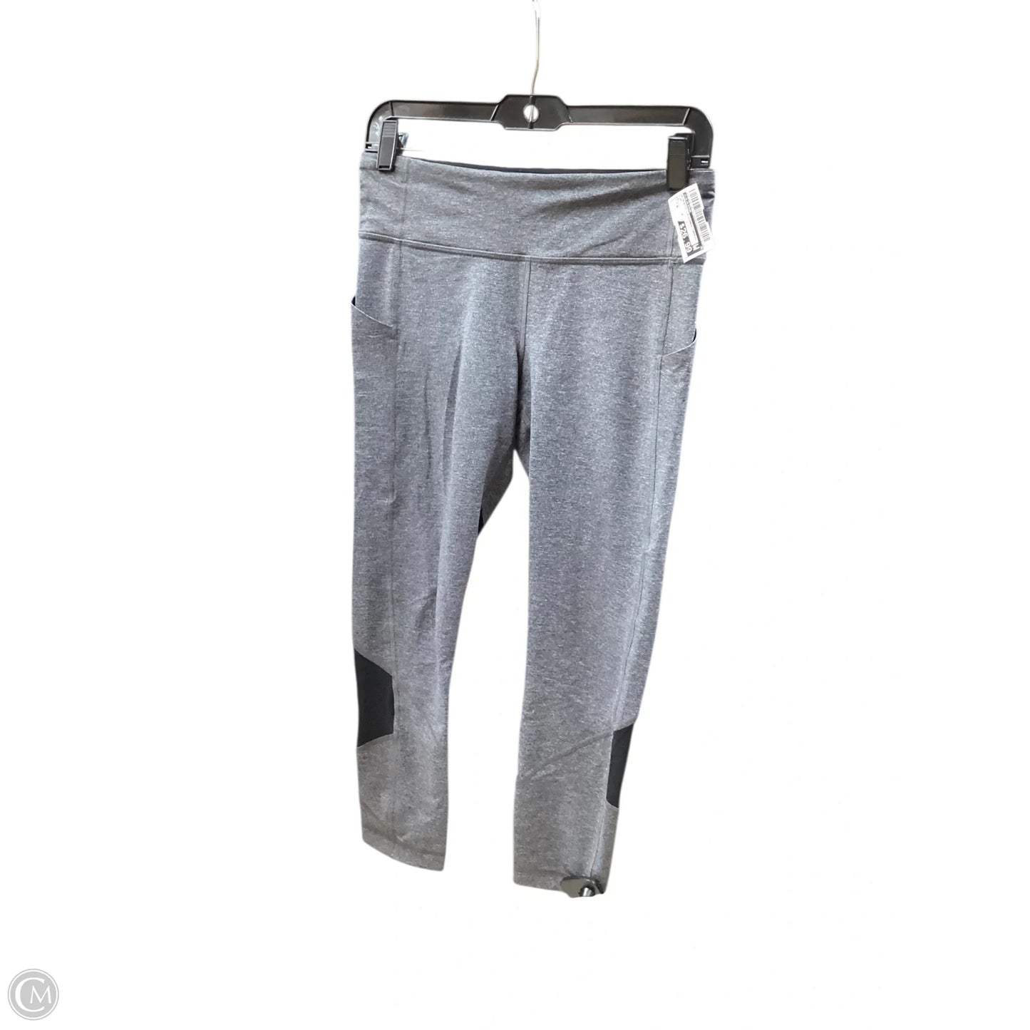 Athletic Leggings Capris By Lululemon In Grey, Size: 6