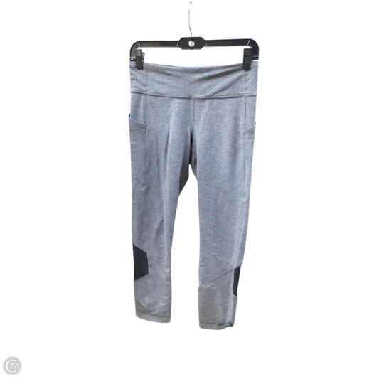 Athletic Leggings Capris By Lululemon In Grey, Size: 6
