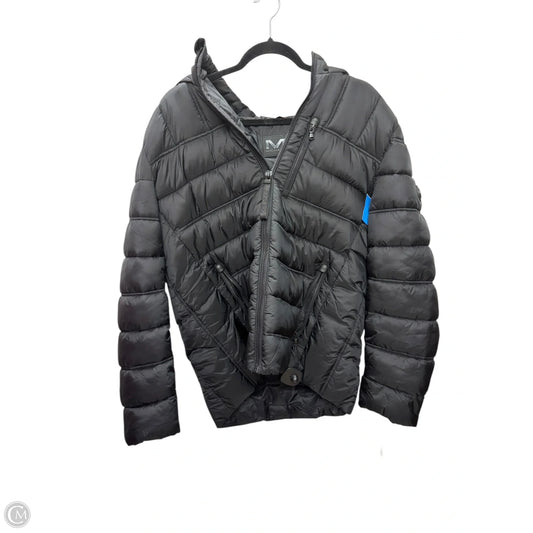 Coat Designer By Michael Kors In Black, Size: M