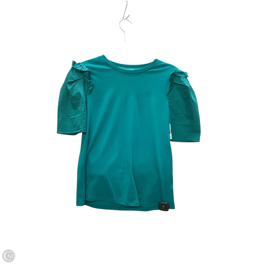 Blouse Short Sleeve By English Factory In Teal, Size: Xs