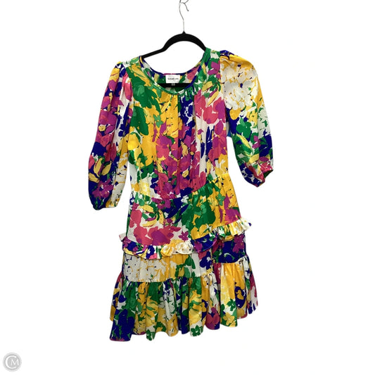 Dress Casual Midi By Sugar Lips In Multi-colored, Size: Xs