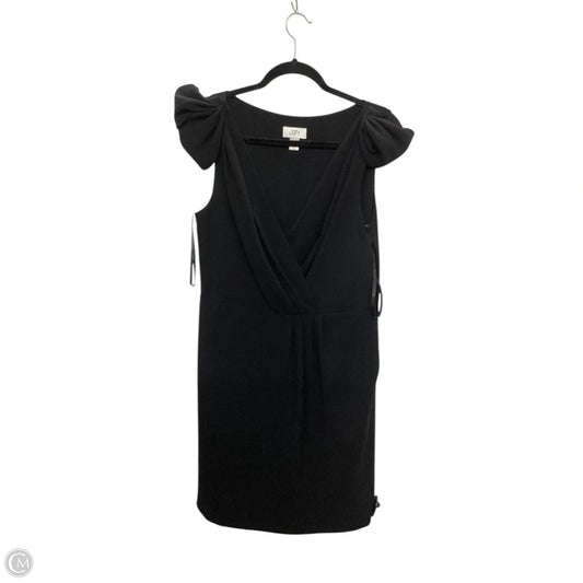Dress Party Midi By Loft In Black, Size: 8