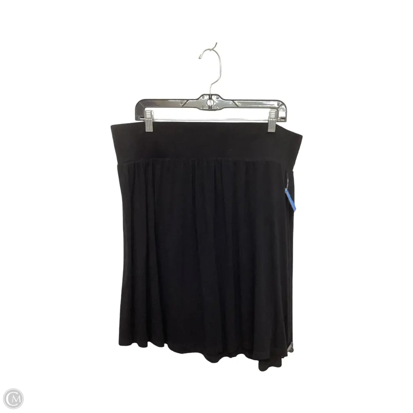 Skirt Midi By Lane Bryant In Black, Size: 1x