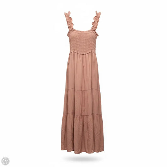 Dress Casual Maxi By Love Tree In Orange, Size: L
