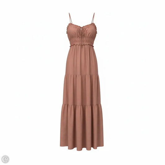 Dress Casual Maxi By Clothes Mentor In Orange, Size: Xl