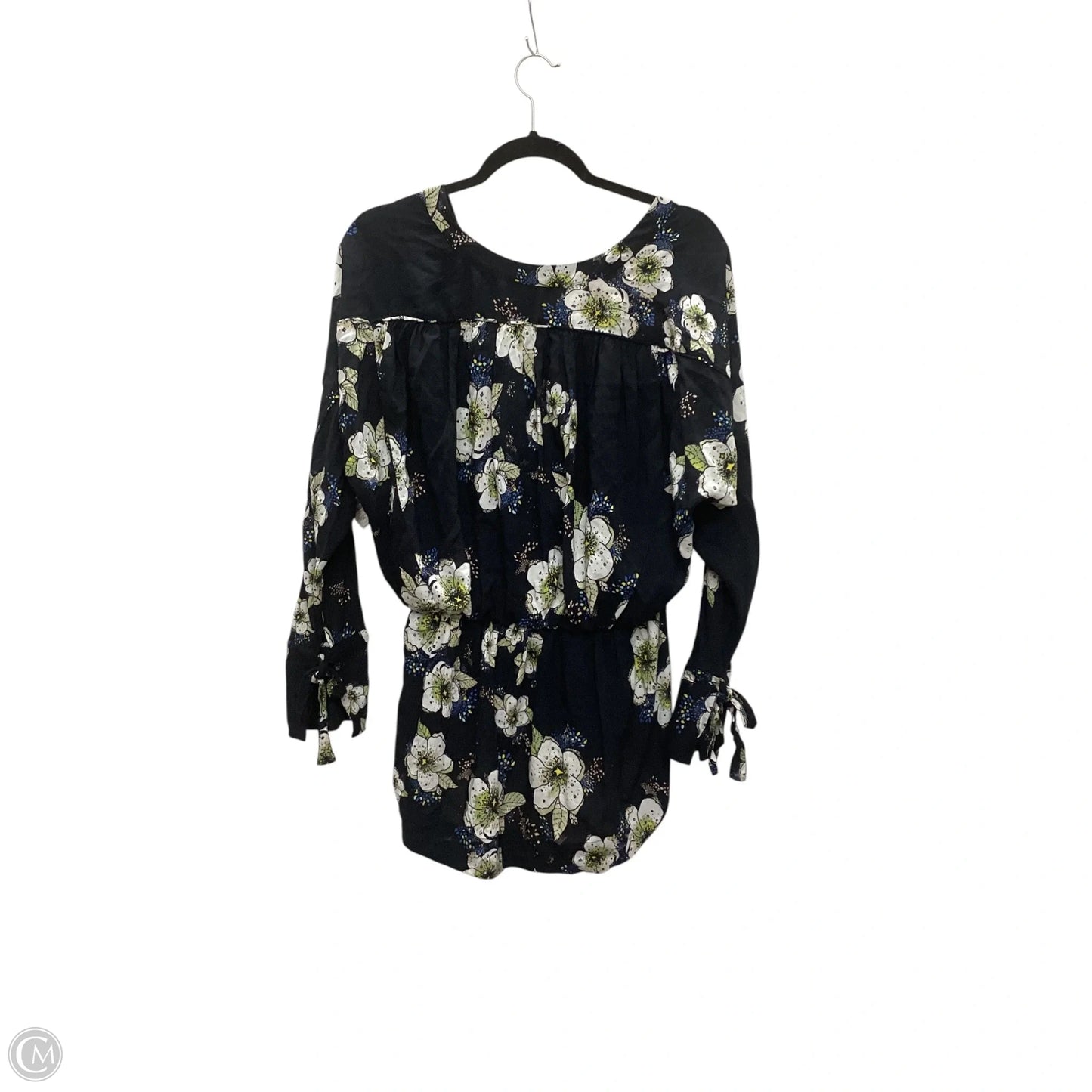 Blouse Long Sleeve By Free People In Black, Size: Xs