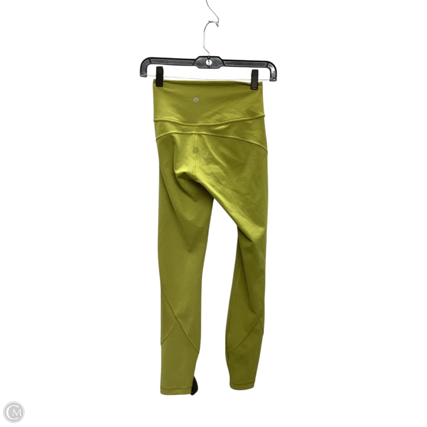 Athletic Leggings By Lululemon In Yellow, Size: 4
