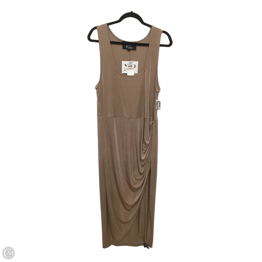 Dress Casual Maxi By Nina Parker In Bronze, Size: 2x