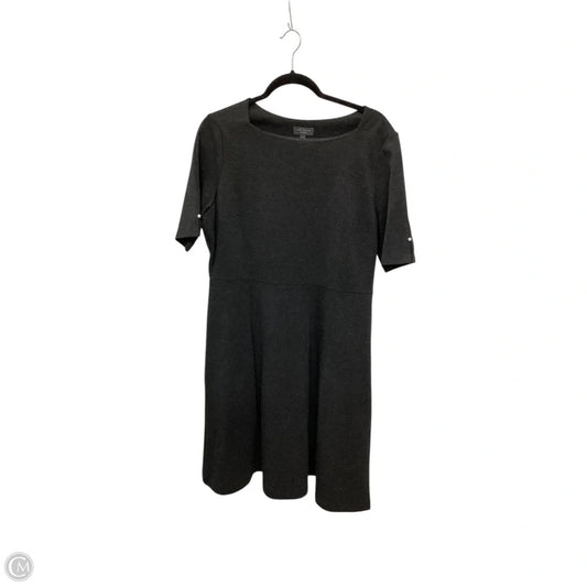 Dress Casual Midi By The Limited In Grey, Size: 14