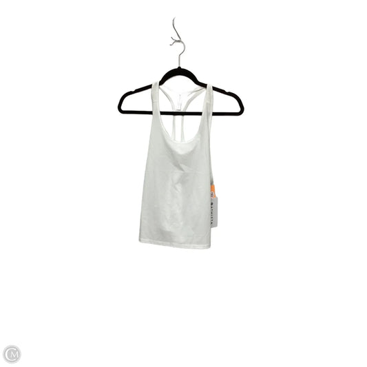 Athletic Tank Top By Athleta In White, Size: L