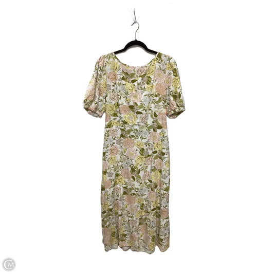 Dress Casual Maxi By Who What Wear In Floral Print, Size: M