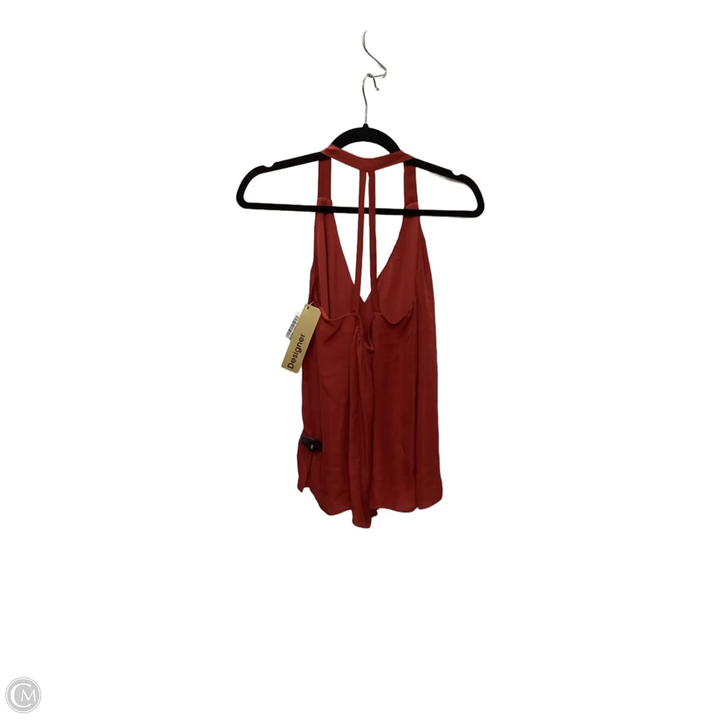 Designer Blouse Sleeveless By Haute Hippie In Red, Size: Xs
