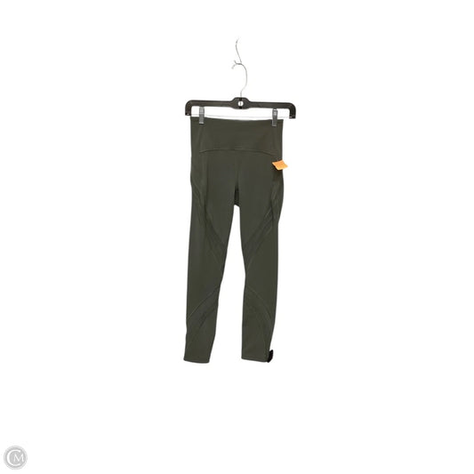 Athletic Leggings By Lululemon In Green, Size: 4