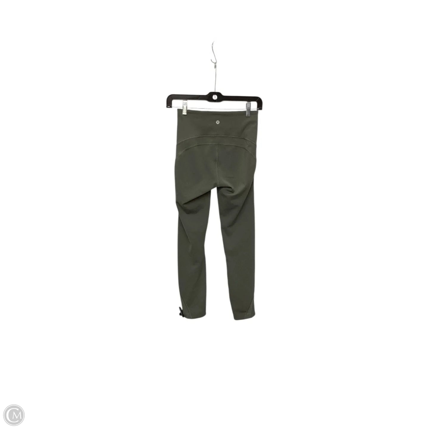 Athletic Leggings By Lululemon In Green, Size: 4