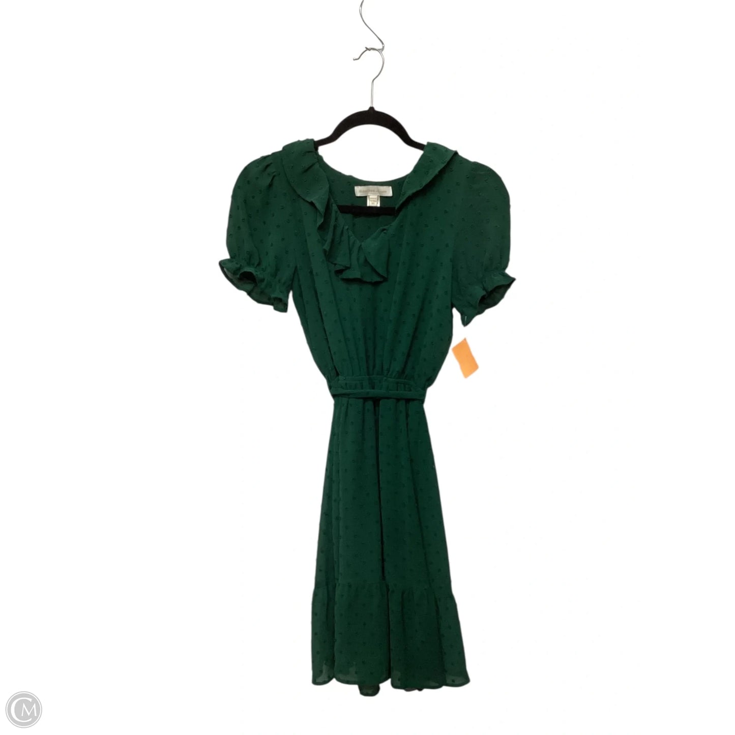 Dress Casual Short By Monteau In Green, Size: Xs